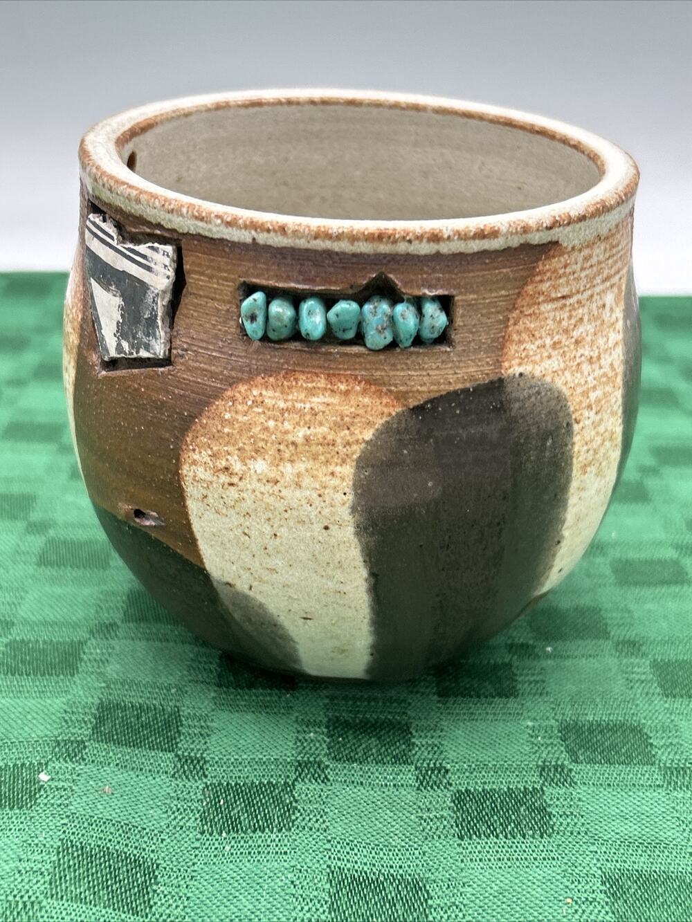 Studio Artist Signed Handmade Pottery Small Pot Signed Zweiger